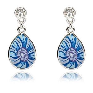 Beautiful Blue Drop Earrings